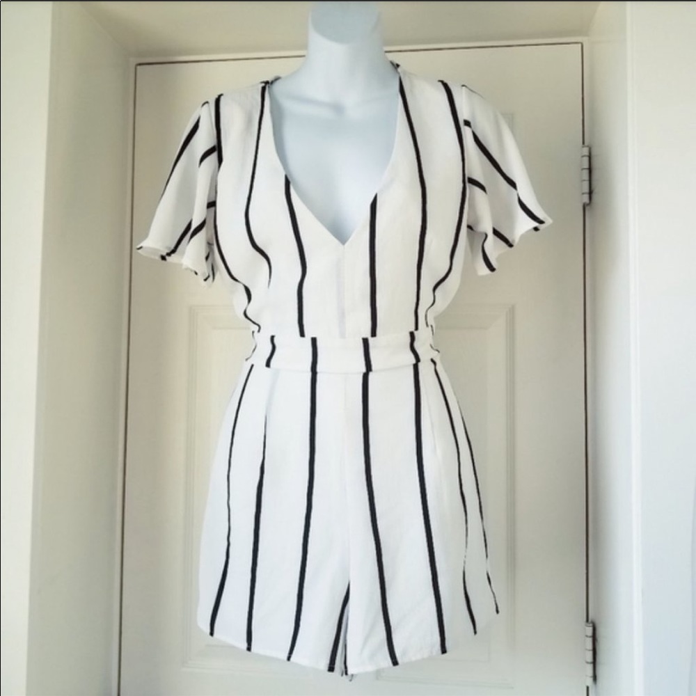Striped Romper